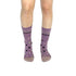 Polka Dots Pink + Black Diabetic Socks